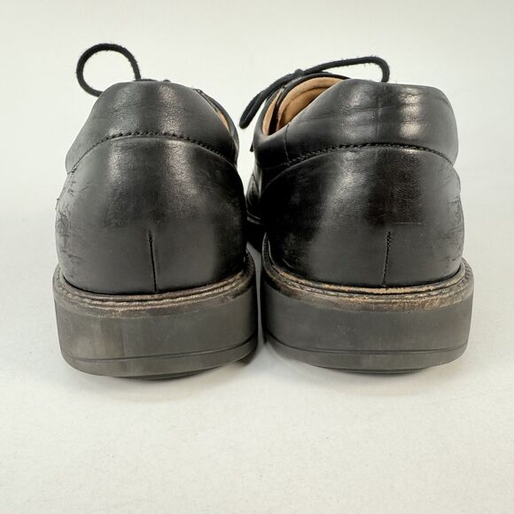 Ecco Shoes Holton Apron Toe Oxford N62111401001 Men’s Black Leather US 11 EU 45 main image 5